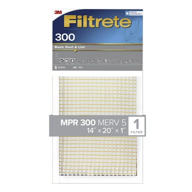 AIR FLTR 14X20X1 300MPR