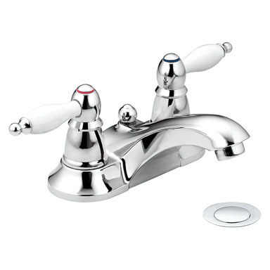 FAUCET LAV 2HNDL CH LL
