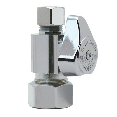 5/8"C x 3/8"C CHR Straight Valve