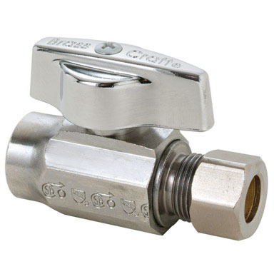 1/2x3/8 Straight Sweat Valve