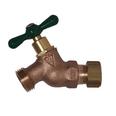 HOSE BIBB BRASS 1/2x3/4"