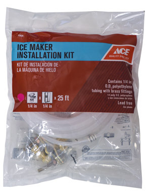 Ace 1/4 in. D Ice Maker/Water Line Installation Kit