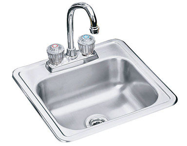 SINK BAR W/FAUCET15X15X5