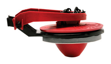 Fluidmaster PerforMAX Flush Valve Kit Red/Black Rubber