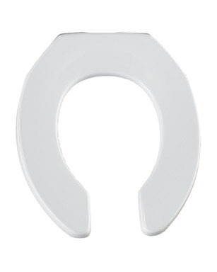 TOILET SEAT RND WHT