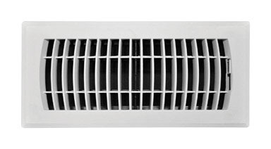 FLOOR DIFFUSER 4X10 WHT