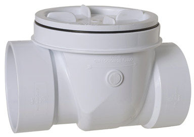 VALVE BACKWATER PVC 3"