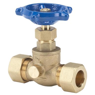 3/4" Compression Stop & Waste