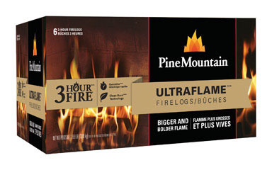 ULTRA FLAME LOG 3HR 6PK