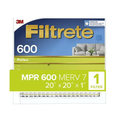 Filtrete 600 20x20x1