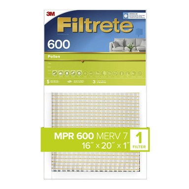 Filtrete 600 16x20x1
