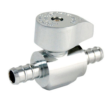 3/8x3/8 Barb Insert Ball Valve