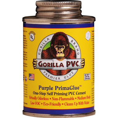 Pvc Cement 8oz Purple