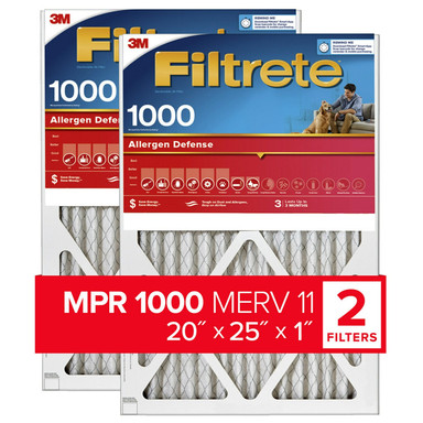 Filtrete Micro2pk20x25x1