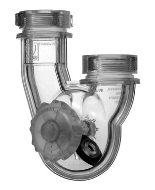 P-trap No Clog Drain