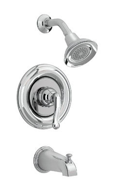 TUB&SWR FAUCET 1HND CHRM