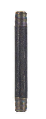 NIPPLE BLACK 3/4" X 7"