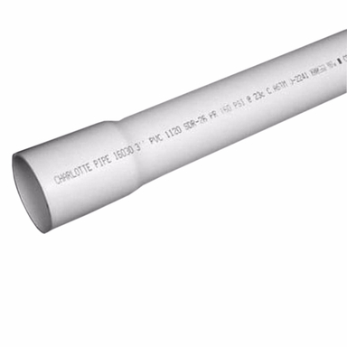 PVC 1/2" PIPE LTWT CLASS 200 20'