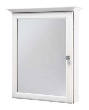 MED. CABINET 18"  WHITE