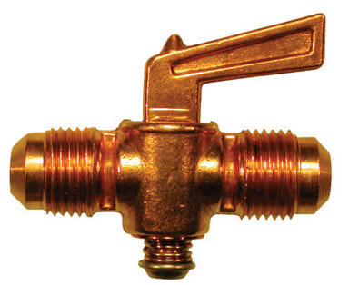 PLUG VALVE 1/4" BRASS