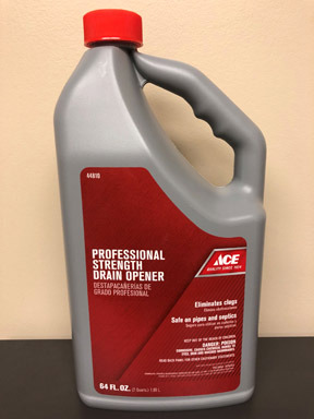CLEANER DRAIN 64OZ ACE
