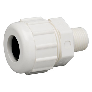 Homewerks Schedule 40 1/2 in. Compression each T X 1/2 in. D MPT  PVC Male Adapter