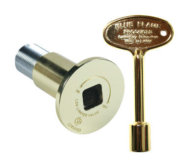 FLANGE/KEY KIT POL.BRASS