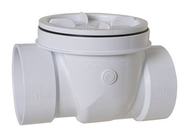 VALVE BACKWATER PVC 2"