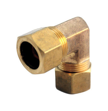 Compresson Elbow 5/16" Brs