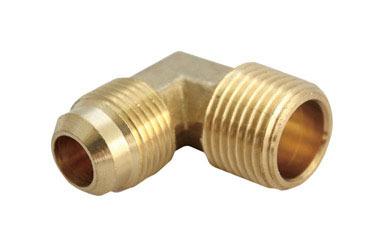 Ace Flare Elbow 1/4"x3/8"mpt Brs
