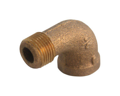 3/4" BRASS 90# ST. ELBOW