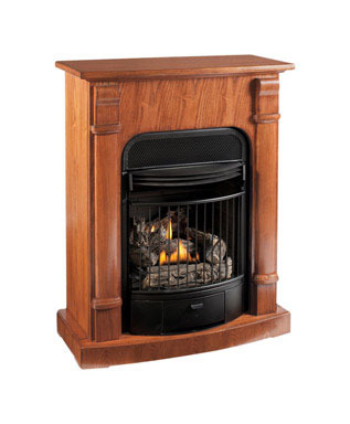 FIREPLACE VF LP/NG OAK