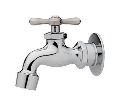 WALL FAUCET 1/2" F CHRM