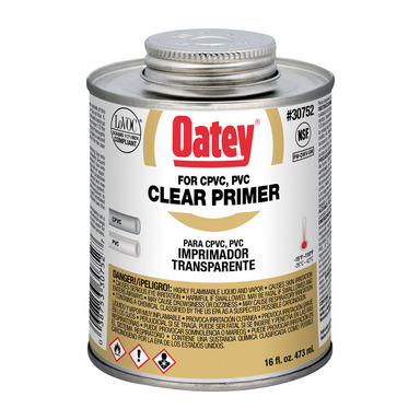 PRIMER PVC CLEAR 16 OZ