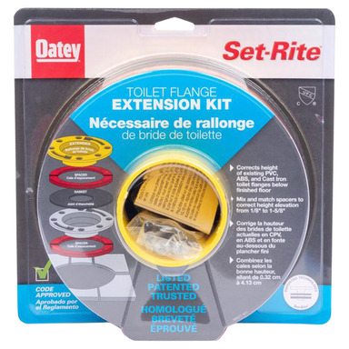 TOILET FLANGE EXTNDR KIT