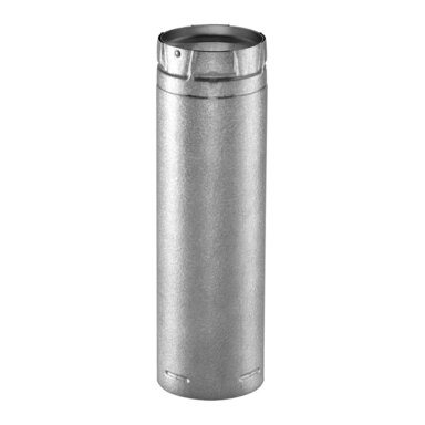 DBL WALL STV PIPE 4"X24'