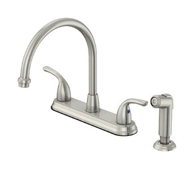 Kitch Faucet 2h Ch W/spray