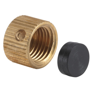 STOP&WASTE VALVE CAP 5/16"-24