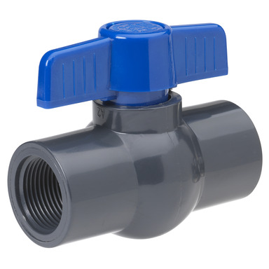 2" PVC THREADED BALL VALVE