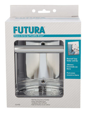 FUTURA SOAP DISH CHRM