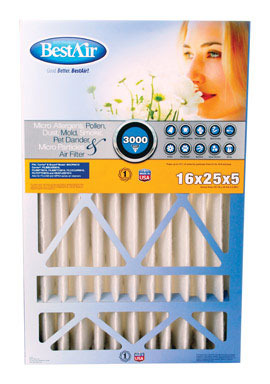 AIR FILTER 16X25X5 13MRV