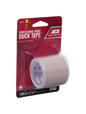 DUCT TAPE 5YD BEIGE ACE