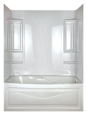 BATH WALL SET 58X60X27.5