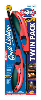 KINGSFORD UTILITY LIGHTER RED 2P