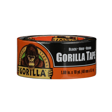 Gorilla Tape Black 1.88"x10yd