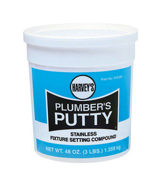 3LB PLUMBER S PUTTY