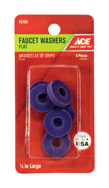 WASHER FLAT 19/32"OD 1/4"L