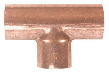 Tee C X C X C 1/4"copper