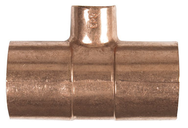 Tee Copper 1"x3/4"x3/4"