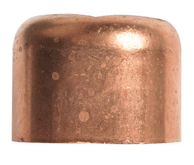 Cap 1-1/4" Copper
